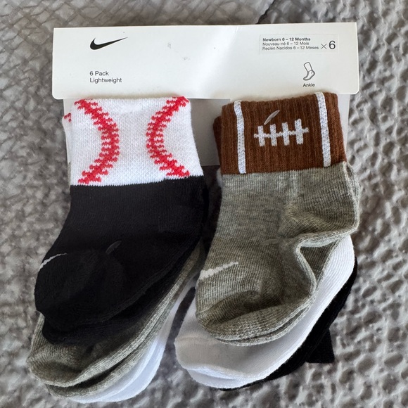 Nike Other - ⚠️6 Nike Baby Sock Set⚠️